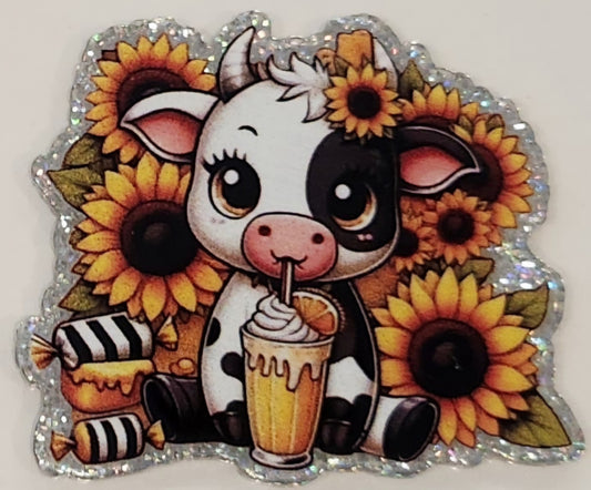 23 - Cow and Sunflowers