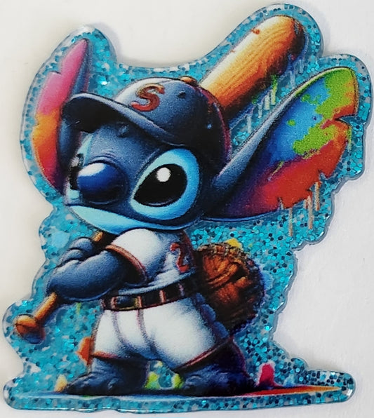 268 - Blue Alien Baseball